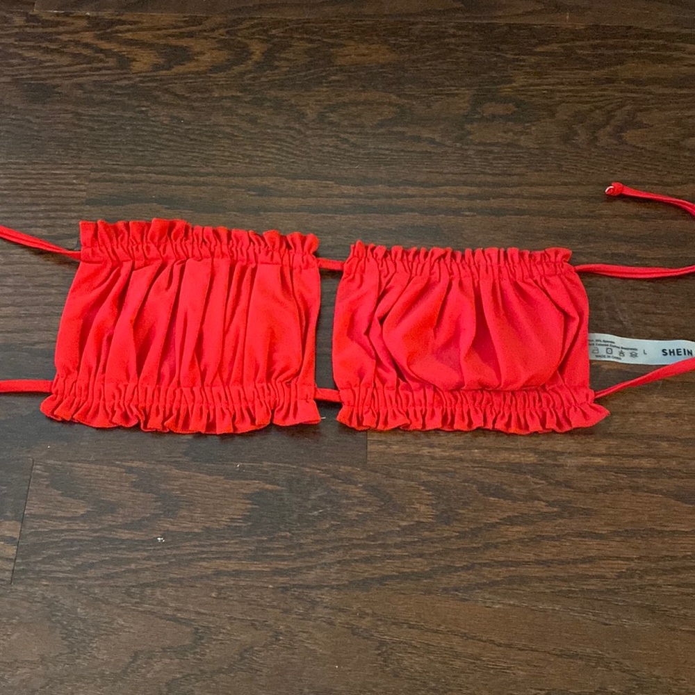 Scrunched Up Bikini Top